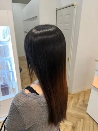 ロング 加藤 拓哉のヘアスタイル