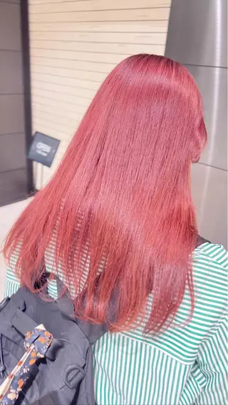 ロング カラー フルガキ ハルカ天神美容室のヘアスタイル
