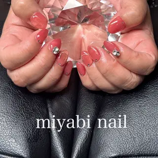 ネイル miyabi nail 桂川駅近くのネイルデザイン