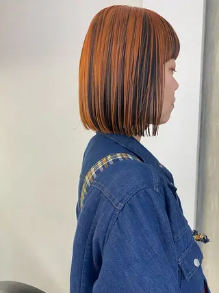 ショート カラー 森貴裕/ニュアンス パーマ/オリーブのヘアスタイル