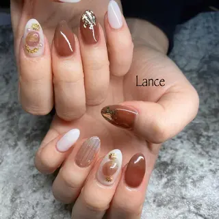 ミディアム Lance nailのネイルデザイン