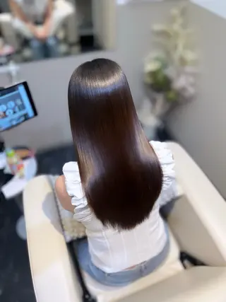 ロング ulu+sia/ 神戸本格派髪質改善のヘアスタイル
