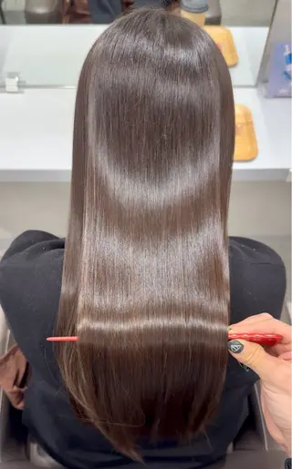 ロング 西梅田 トウマ モデル募集中‼️のヘアスタイル
