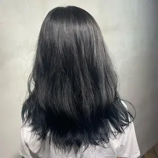 セミロング メンズパーマ 工藤勇也のヘアスタイル