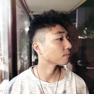 ヘアアレンジ メンズ メンズ特化✂️栗原 侑也のヘアスタイル