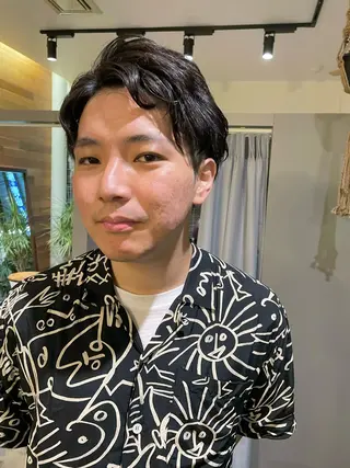 パーマ メンズ 北村 未来のヘアスタイル