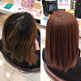セミロング 植田 敬太のヘアスタイル