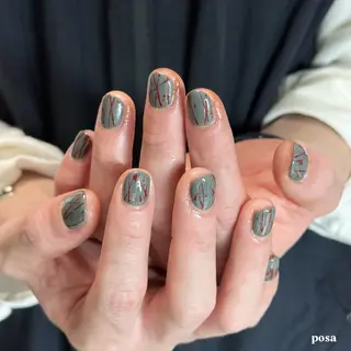 ネイル posa nail モエミのネイルデザイン