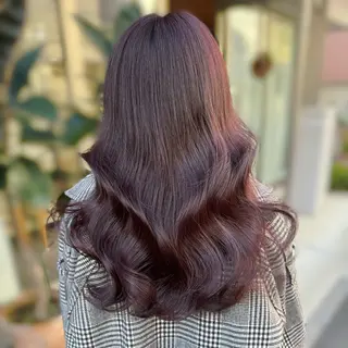ロング カラー ブリーチなしカラー kana🐱のヘアスタイル