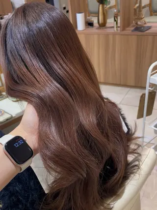 ロング カラー 髪質改善ケア/透明感 カラー伊藤 千尋のヘアスタイル