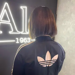 ミディアム カラー  ︎︎ 寧音のヘアスタイル