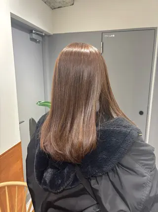 ロング カラー ヘアアレンジ noi渋谷 MINAMIのヘアスタイル