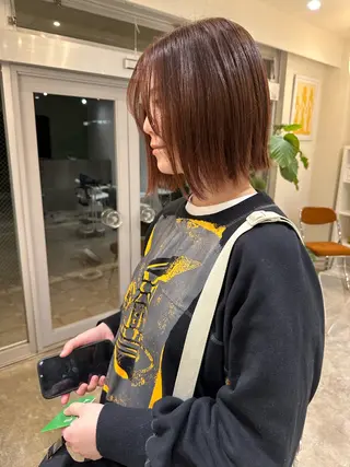 ショート Sabby氏川洸希 パーマのヘアスタイル