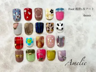 ネイル いちじゅう あおいのネイルデザイン