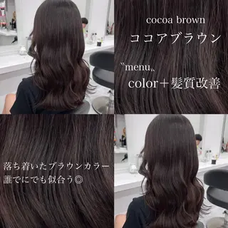 ロング カラー 🤍レイヤー/顔周り /hirari🤍のヘアスタイル