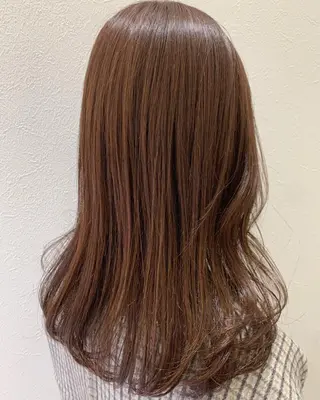 ロング カラー hubhair レイヤー/透明感のヘアスタイル