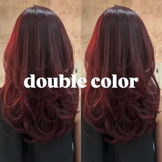 ロング カラー 🍒ハイレイヤー🍒 海外ヘア🍒Momoのヘアスタイル
