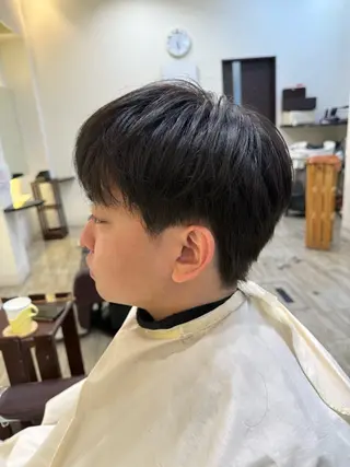 ショート メンズ 永井 天斗のヘアスタイル