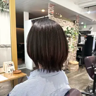 ショート カラー Saki💛心斎橋 髪質改善/艶カラーのヘアスタイル
