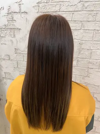 セミロング カラー ✨️🖤池袋/ YUUNA🖤✨️のヘアスタイル