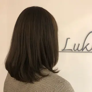 ミディアム こうやま みるのヘアスタイル
