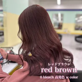 ロング 🎀暖色カラー🎀 韓国ヘア まなかのヘアスタイル