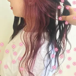 ミディアム カラー 新宿駅近♡個室 ♡関口三都季🌜のヘアスタイル