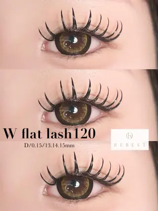 マツエク・マツパ REBEST🤍 Eyelashのマツエク・マツパデザイン