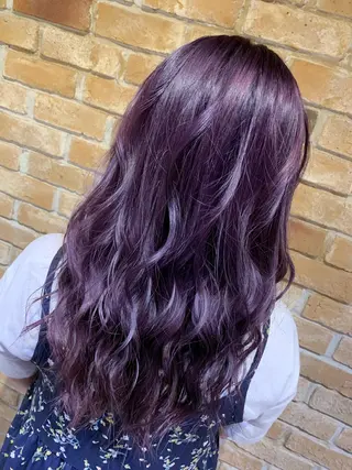 ロング カラー 💜Rebre** Mayu💜のヘアスタイル