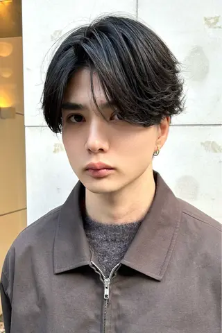 ショート カラー メンズ メンズスタイリスト 前田雄輝のヘアスタイル