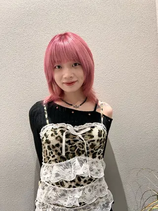 ショート カラー happy  man 🌸クロスパーマ🌸のヘアスタイル