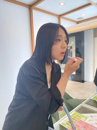 ミディアム 横地 凌のヘアスタイル