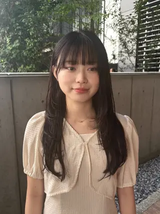 ロング Natsuki/韓国 ボブ/レイヤーカットのヘアスタイル