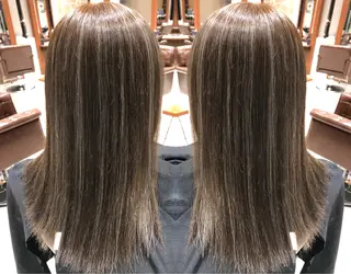 ミディアム カラー 【eimee】 店長✂️TAKUMAのヘアスタイル