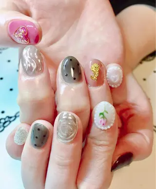 ネイル nailist cocoのネイルデザイン