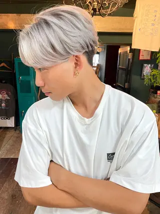 カラー メンズ vivre libreのヘアスタイル
