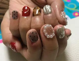 ネイル 佐藤 ゆうのネイルデザイン