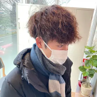 パーマ メンズ yoshi （髙橋）のヘアスタイル