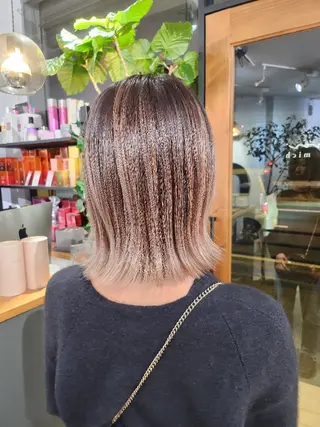 ミディアム 金田 拓也のヘアスタイル