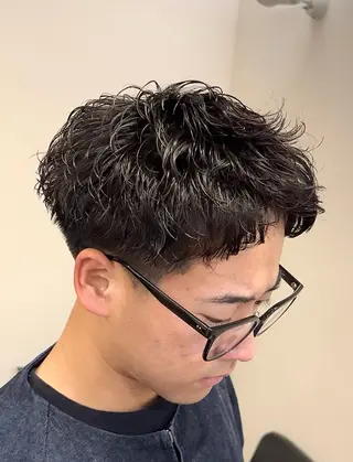 パーマ メンズ RITZ 小平颯真のヘアスタイル