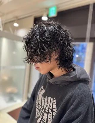 メンズ かけだ まゆのヘアスタイル