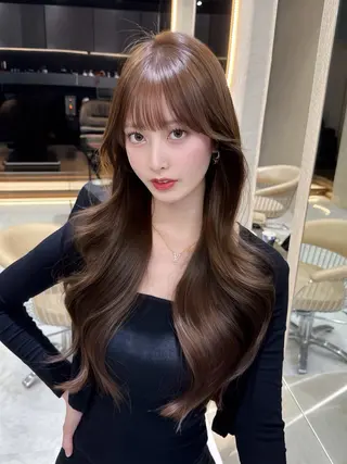 ロング 🫧髪質改善 講師🫧🍎幹細胞のヘアスタイル