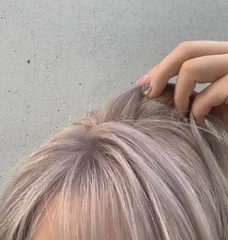 ミディアム ブリーチなしWカラー ／レイヤー🎀マリノのヘアスタイル