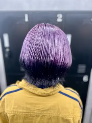 ミディアム カラー 透明感カラー特化🫧 🦋栗原🦋のヘアスタイル