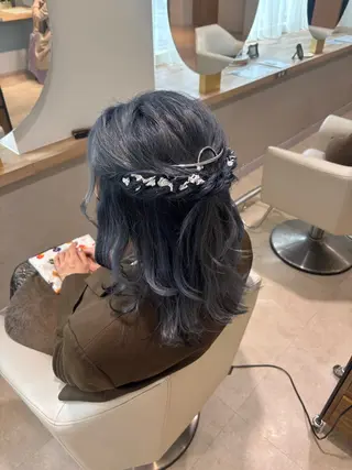 ヘアアレンジ 🫧aika/大宮 /暖色/レイヤー🫧のヘアスタイル