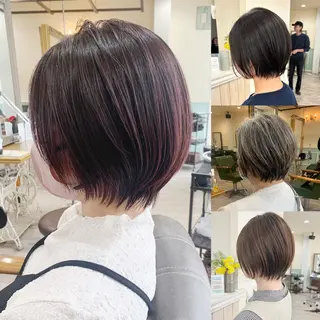 ショート ナツミ🌼新越谷/ 骨格修正/艶髪のヘアスタイル