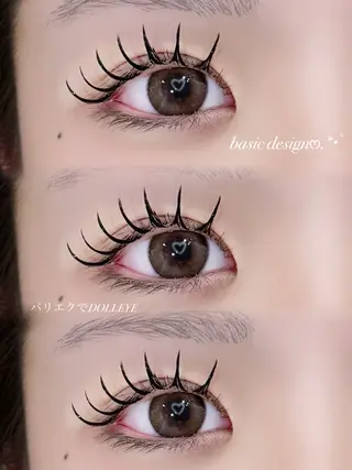 マツエク・マツパ crebia🎀 Riaraのマツエク・マツパデザイン