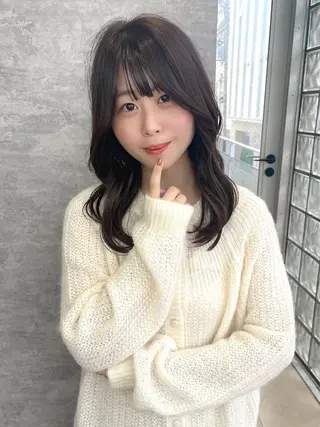 セミロング カラー あいう えおのその他イメージ