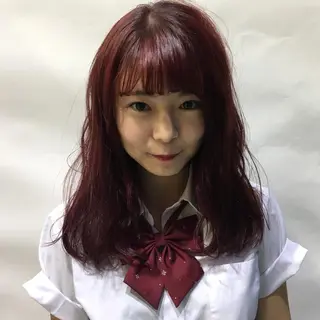 カラー 【似合わせ提案】鈴木 舞のヘアスタイル