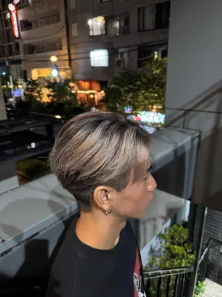 メンズ 河野 悠のヘアスタイル